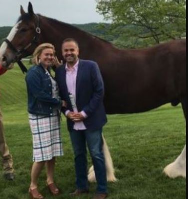 Vivienne Rhule's parents Matt Rhule and Julie Rhule